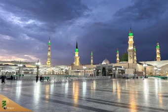 حال‌وهوای مدینه منوره در ایام حج تمتع ۱۴۰۲ 15