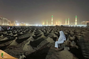 حال‌وهوای مدینه منوره در ایام حج تمتع ۱۴۰۲ 16