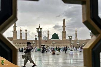 حال‌وهوای مدینه منوره در ایام حج تمتع ۱۴۰۲ 11