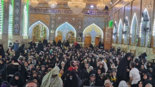 اولین دعای کمیل ماه ذی الحجه در خیمه گاه حسینی(ع) برگزار شد 2