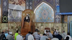 زائران سید‌الشهداء (ع) در خیمه‌گاه ندای این‌الطالب بِدَمِ الْمَقْتُولِ بِکَرْبَلاءَ سر دادند + عکس