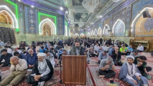 زائران سید‌الشهداء (ع) در خیمه‌گاه ندای این‌الطالب بِدَمِ الْمَقْتُولِ بِکَرْبَلاءَ سر دادند 2