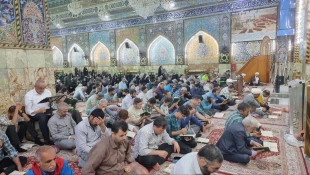زائران سید‌الشهداء (ع) در خیمه‌گاه ندای این‌الطالب بِدَمِ الْمَقْتُولِ بِکَرْبَلاءَ سر دادند 2