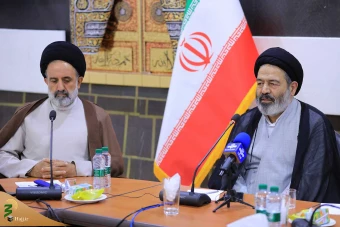  دیدار اعضای گروه اعزامی صداوسیما با سرپرست حجاج ایرانی 21