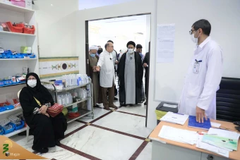 بازدید سرپرست حجاج ایرانی از بیمارستان مکه مکرمه 4