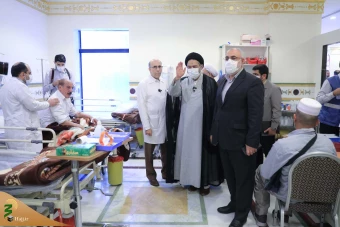بازدید سرپرست حجاج ایرانی از بیمارستان مکه مکرمه 6