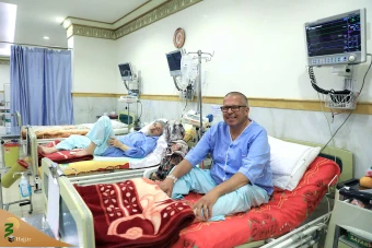 بازدید سرپرست حجاج ایرانی از بیمارستان مکه مکرمه 14