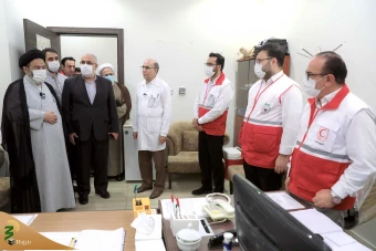بازدید سرپرست حجاج ایرانی از بیمارستان مکه مکرمه 8