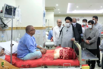 بازدید سرپرست حجاج ایرانی از بیمارستان مکه مکرمه 21