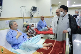 بازدید سرپرست حجاج ایرانی از بیمارستان مکه مکرمه 22