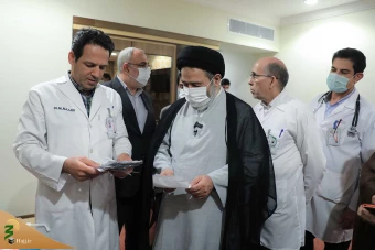 بازدید سرپرست حجاج ایرانی از بیمارستان مکه مکرمه 28