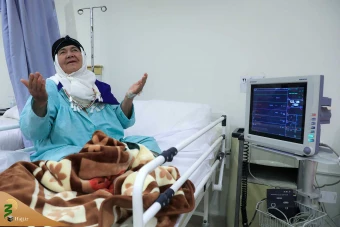 بازدید سرپرست حجاج ایرانی از بیمارستان مکه مکرمه 24