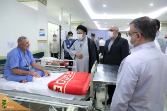 بازدید سرپرست حجاج ایرانی از بیمارستان مکه مکرمه 17