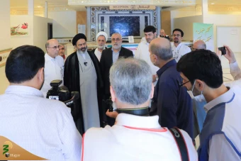 بازدید سرپرست حجاج ایرانی از بیمارستان مکه مکرمه 42