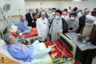 Head of Iranian Pilgrims Tours Mecca Hospital 2