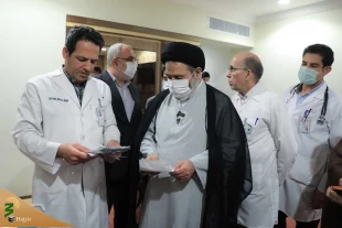 Head of Iranian Pilgrims Tours Mecca Hospital 3