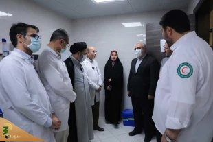 Head of Iranian Pilgrims Tours Mecca Hospital 7