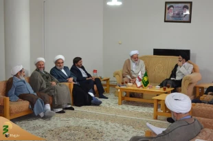نشست امام جمعه کاشان با مسئول کمیته فرهنگی اربعین اصفهان 5