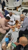 سفره‌های افطار ماه ذی‌الحجه در مسجدالنبی +عکس 2