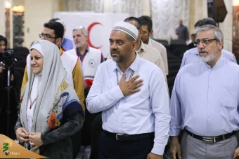 دیدار با زائران داوطلب همکاری با مرکز پزشکی 3