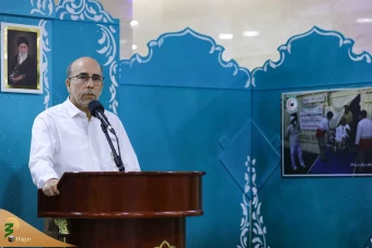 دیدار با زائران داوطلب همکاری با مرکز پزشکی 14