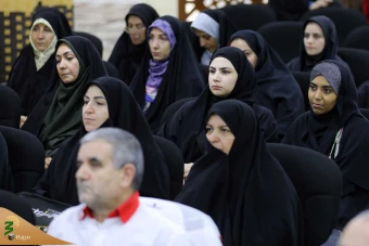 دیدار با زائران داوطلب همکاری با مرکز پزشکی 15