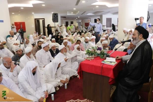 حجة الاسلام نواب في تجمع قوافل السنة: الشيطان و هوي النفس في مرصد اجر حج الزوار 3