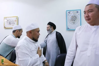 دیدار رئیس بعثه حج قرقیزستان با سرپرست حجاج ایرانی 2
