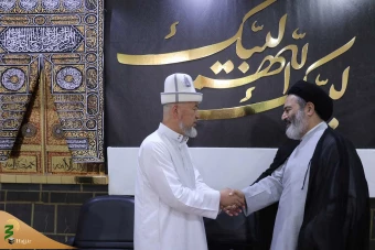 دیدار رئیس بعثه حج قرقیزستان با سرپرست حجاج ایرانی 3
