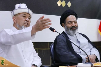 دیدار رئیس بعثه حج قرقیزستان با سرپرست حجاج ایرانی 5