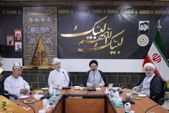 دیدار رئیس بعثه حج قرقیزستان با سرپرست حجاج ایرانی 8