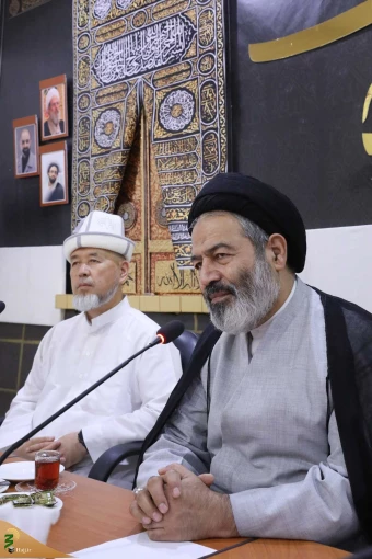 دیدار رئیس بعثه حج قرقیزستان با سرپرست حجاج ایرانی 10