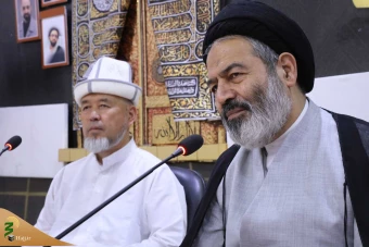 دیدار رئیس بعثه حج قرقیزستان با سرپرست حجاج ایرانی 11