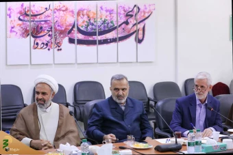 دیدار رئیس بعثه حج قرقیزستان با سرپرست حجاج ایرانی 15