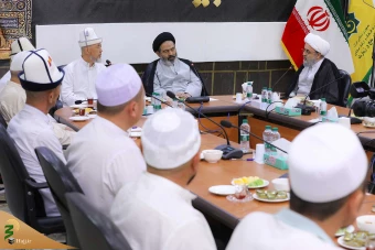 دیدار رئیس بعثه حج قرقیزستان با سرپرست حجاج ایرانی 18