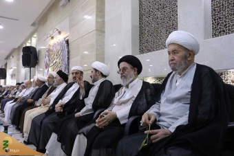 دیدار با نمایندگان بعثه های مراجع عظام تقلید  4