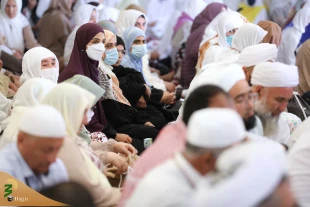 In Meeting With Sunni Caravan Pilgrims, Hojjat al-Islam Navvab: Satan Lurking to Deceive Pilgrims 7
