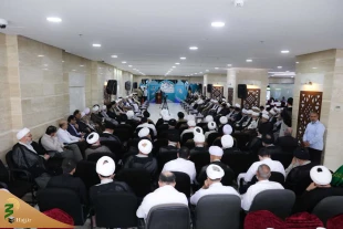 لقاء ممثلی مراجع العظام التقلید برئیس بعثة الحجاج الإیرانیین 2