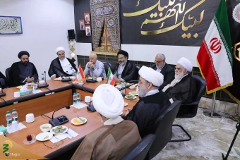 دیدار جانشین رئیس شعبه حج لبنان با سرپرست حجاج ایرانی 11