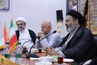 دیدار جانشین رئیس شعبه حج لبنان با سرپرست حجاج ایرانی 13