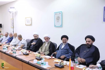 دیدار جانشین رئیس شعبه حج لبنان با سرپرست حجاج ایرانی 14