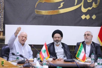 دیدار جانشین رئیس شعبه حج لبنان با سرپرست حجاج ایرانی 16