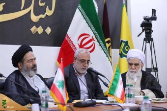 دیدار جانشین رئیس شعبه حج لبنان با سرپرست حجاج ایرانی 22