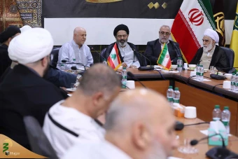 دیدار جانشین رئیس شعبه حج لبنان با سرپرست حجاج ایرانی 17