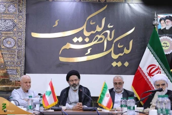 دیدار جانشین رئیس شعبه حج لبنان با سرپرست حجاج ایرانی 10