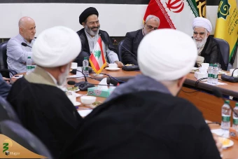 دیدار جانشین رئیس شعبه حج لبنان با سرپرست حجاج ایرانی 34