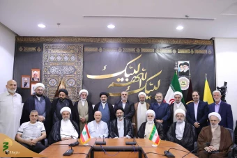 دیدار جانشین رئیس شعبه حج لبنان با سرپرست حجاج ایرانی 35