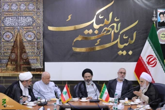دیدار جانشین رئیس شعبه حج لبنان با سرپرست حجاج ایرانی 26