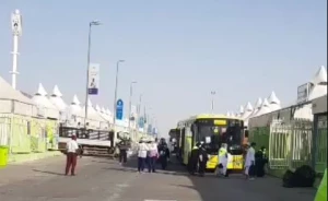 زائران اهل سنت ایران وارد سرزمین منا شدند