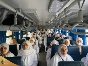اعزام بیش از 44 هزار نفر از بانوان زائر به سرزمین عرفات + فیلم 6